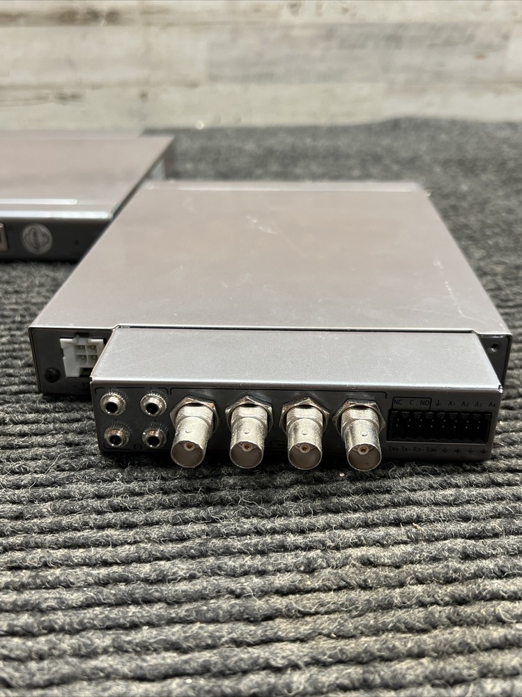 Lot of 2 Pelco NET5404T Network Video Encoder NET5404 W/ Video Analytics