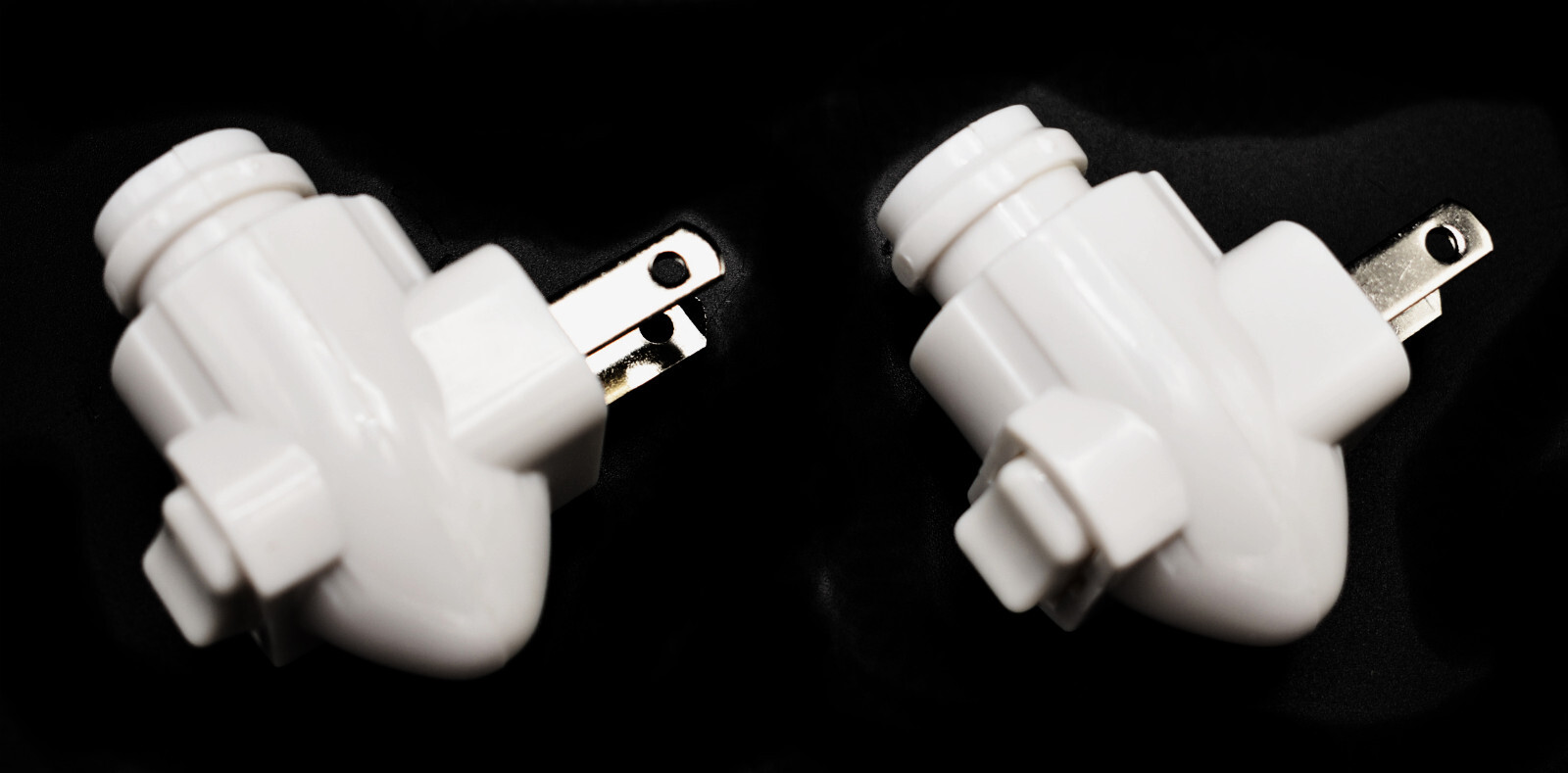 2-Pack: Night Light Base / Socket / Plug - Standard On/Off Switch DIY Crafts