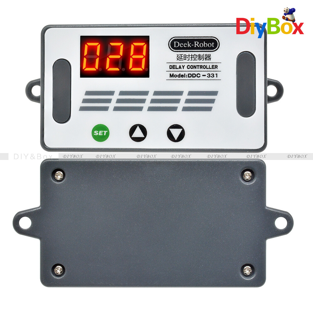 DDC-331 DC 12V Digital Relay Delay Controller Display MOS Switch PLC Signal
