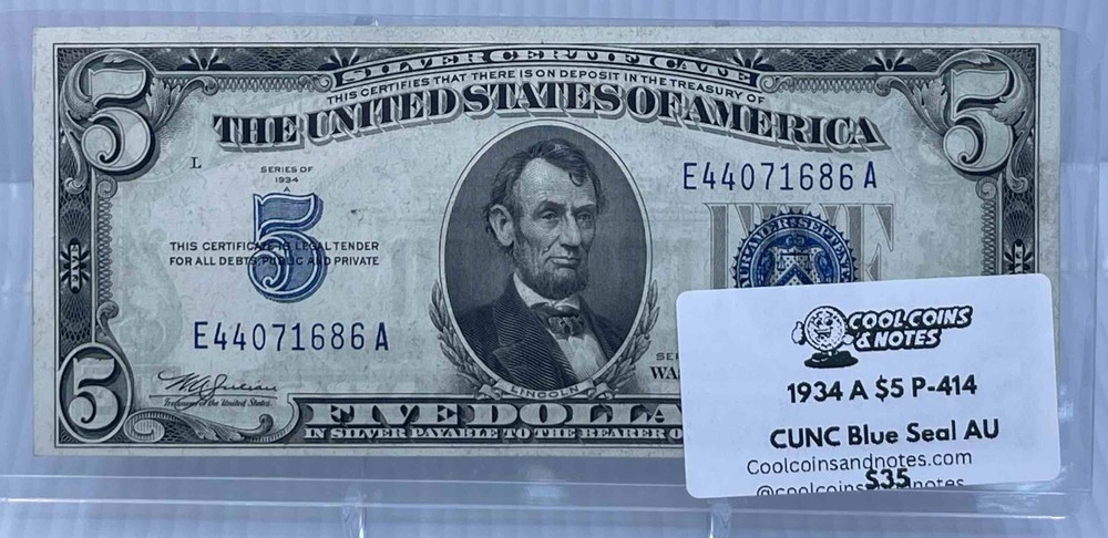 Banknote Currency Sleeves Rigid US Dollar Modern Size US Topload Holders Note