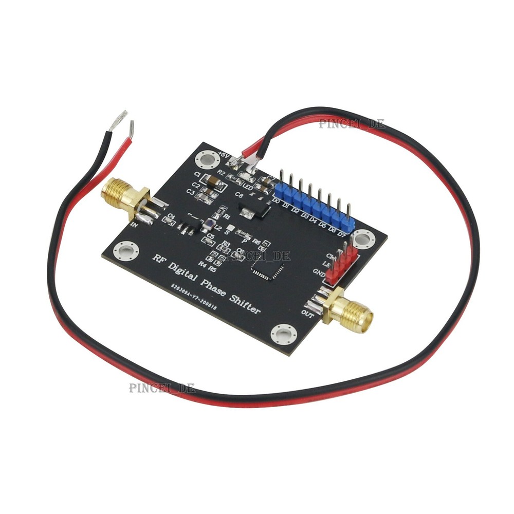 1-2.2GHz RF Digital Phase Shifter Microwave Broadband Phase Shift Module 8Bit