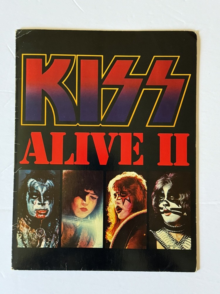 KISS ALIVE II  - LP PRESS KIT ORIGINAL 1978