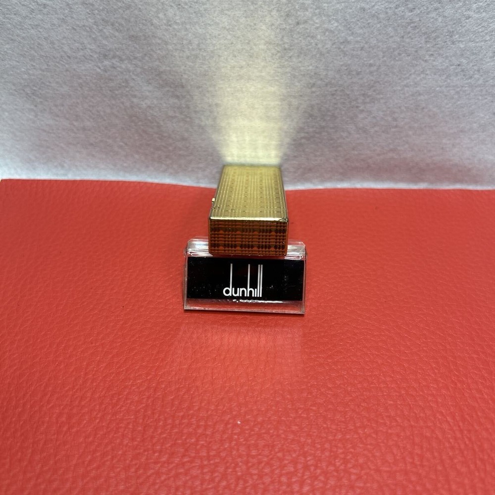 Overhauled Dunhill Rollagas lighter Gold without box