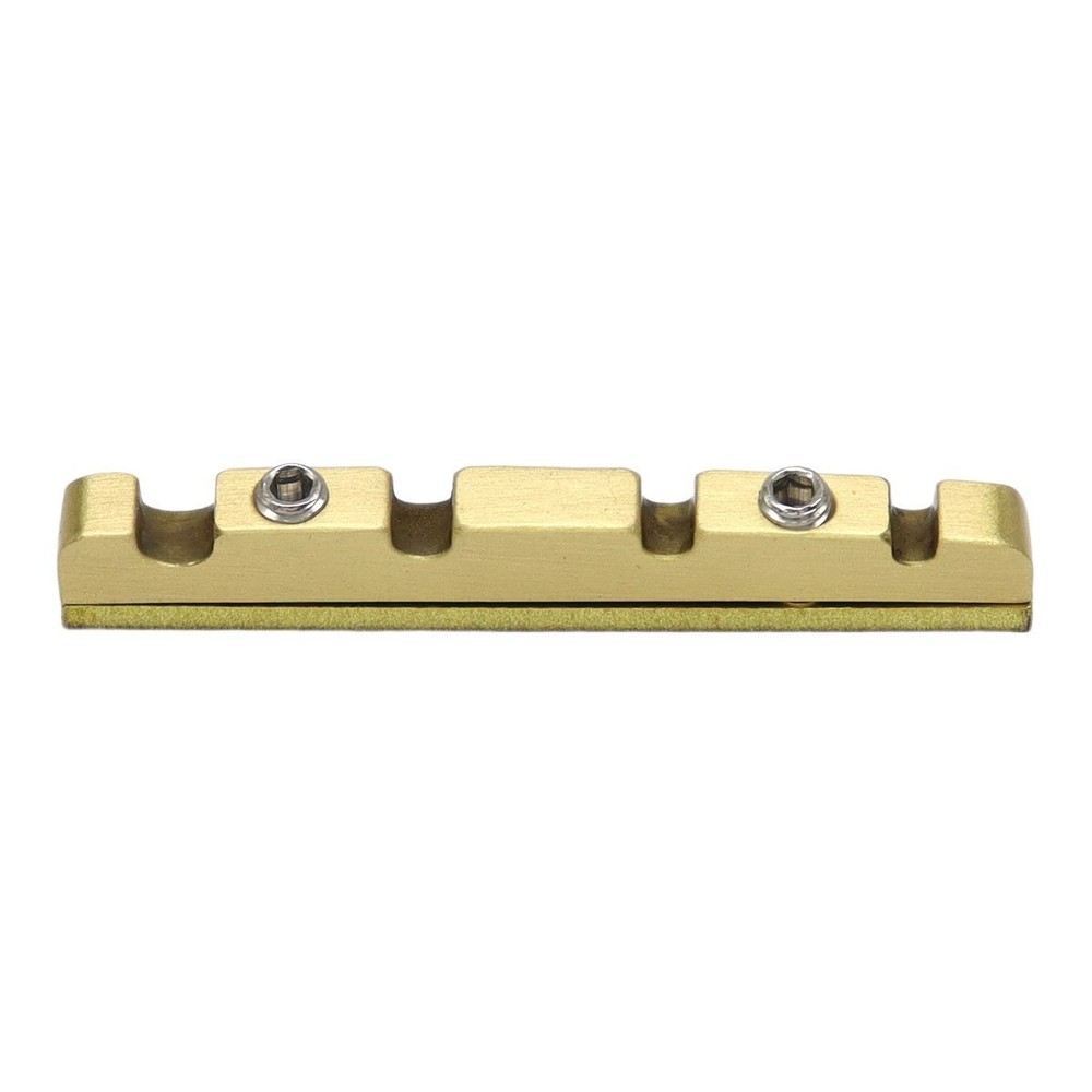4 String Bass Nut 38x3.5mm Split Regulation Adjustable Height Brass Nut