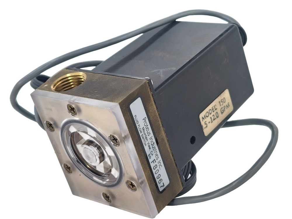 Proteus Industries Fluid Flow Switch Model 150 1.5-12.0 GPM