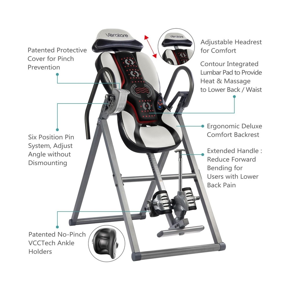 ITM5850 Advanced Heat and Massage Inversion Table