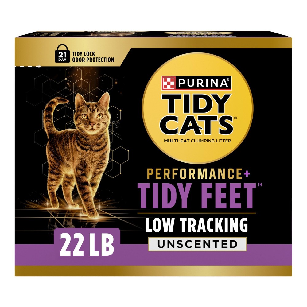 Purina Performance Plus Feet Unscented Low Tracking, Clumping, Odor Control K...