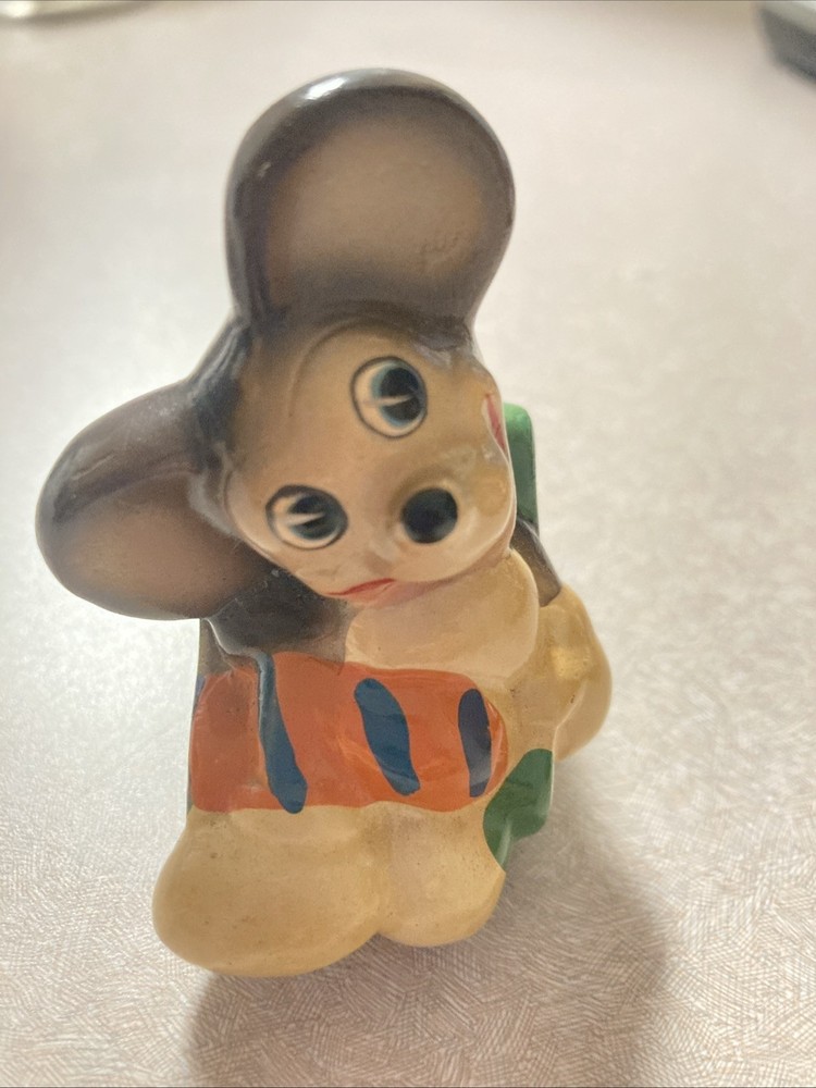 Vintage Giraffe Mouse Pencil Sharpener Preowned 2 1/2"
