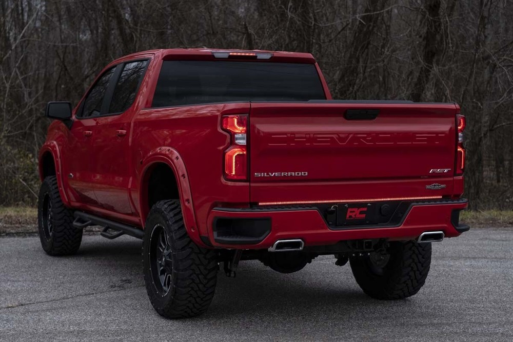 Rough Country Multi-Function 49" Quad Row LED Tailgate Light Bar; 78849