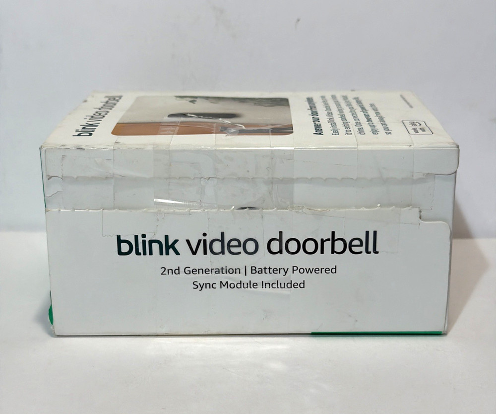 Blink Wireless Video Doorbell 2nd Gen + Sync Module Core - System (black)