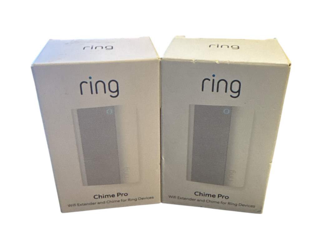 Ring Chime Pro Wifi Extender and Chime for Ring Devices (Two Pack)