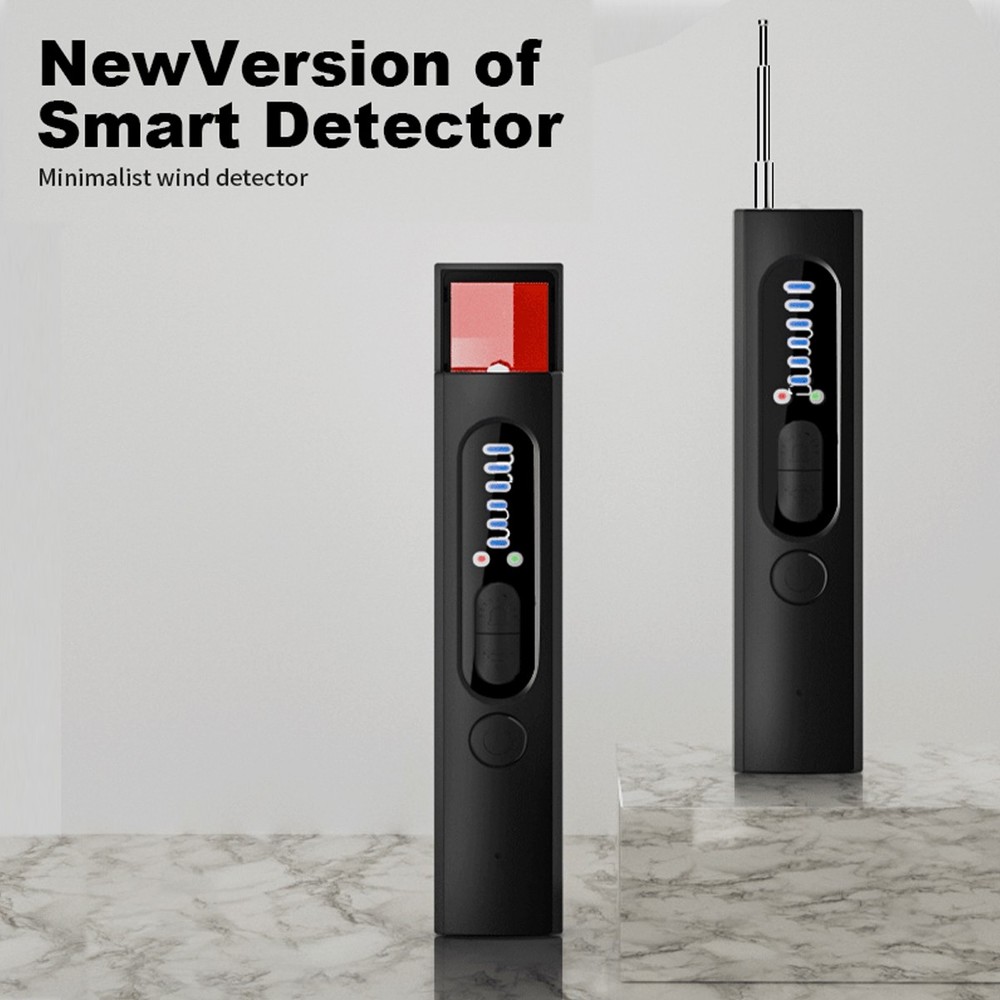 Anti-Spy Camera Wireless RF Detector GSM Bug GPS Tracker Finder Scanner Device @