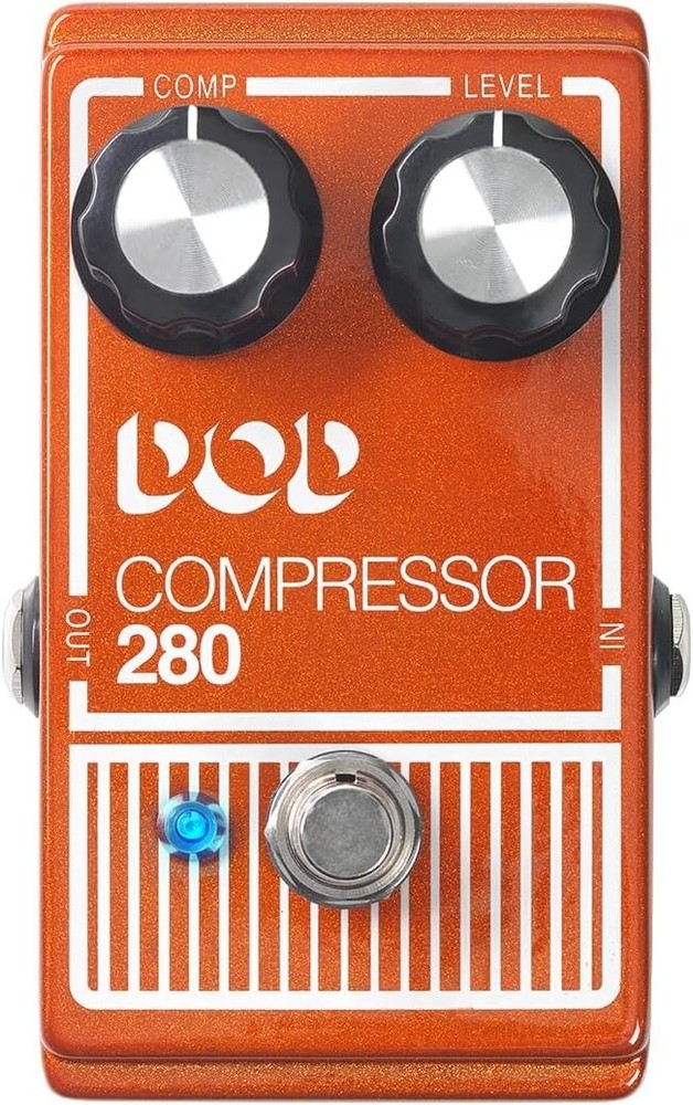 DOD by Digitech Compressor 280 Analog Compressor electric  guitar Effect Pedal