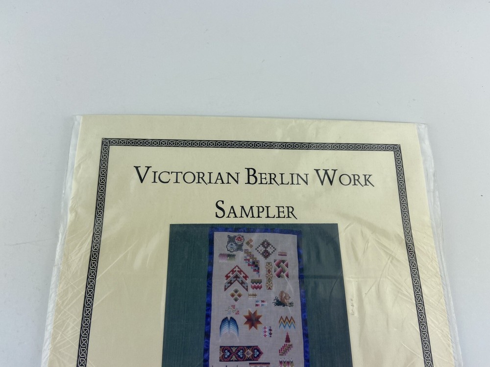 The Samplar Workes Victorian Berlin Work Sampler Needlepoint Pattern Cross Stitc