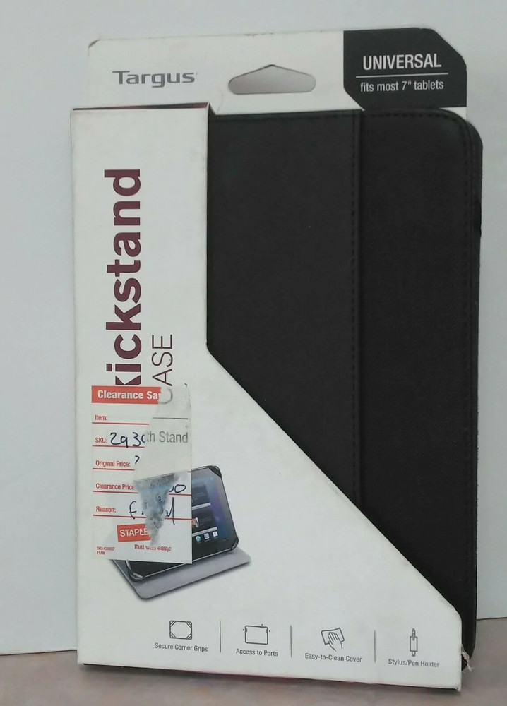 Targus Universal Kickstand Case, Fits Most 7" Tablets - THZ206US