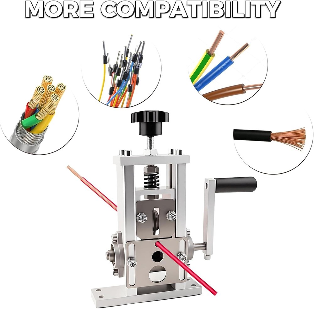 Esokoya Wire Stripper Machine, Copper Wire Strippring Machine With Drill-Powe...