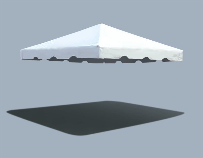 West Coast Frame Tent 10x10 White PVC Replacement Canopy Top