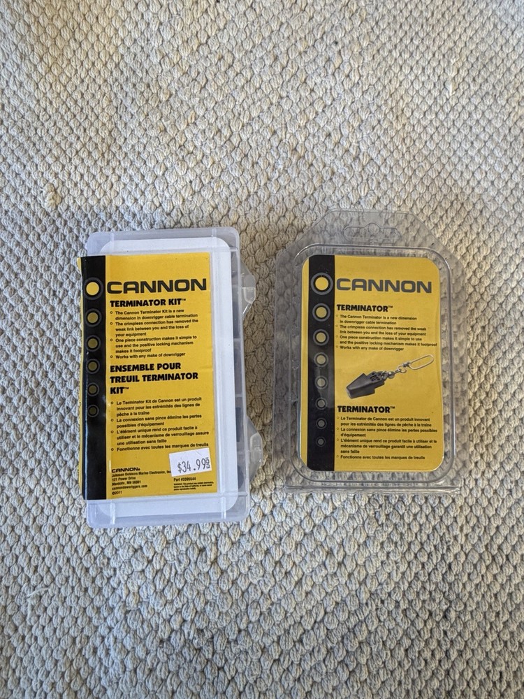 Cannon Terminator Kit 225-0002 for Downriggers – Used Open Box (1 Missing)