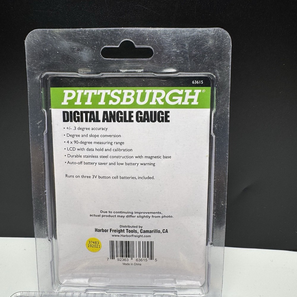 Pittsburgh Digital Angle Gauge #63615
