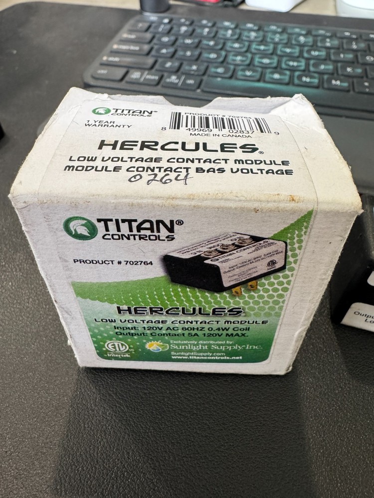 Titan Controls 702764 Low Voltage Contact Module