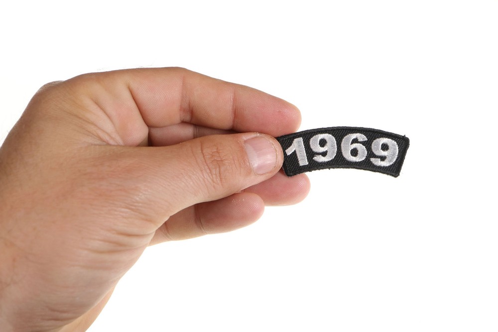 1969 Year Patch- 2.2x0.75 inch - P4926