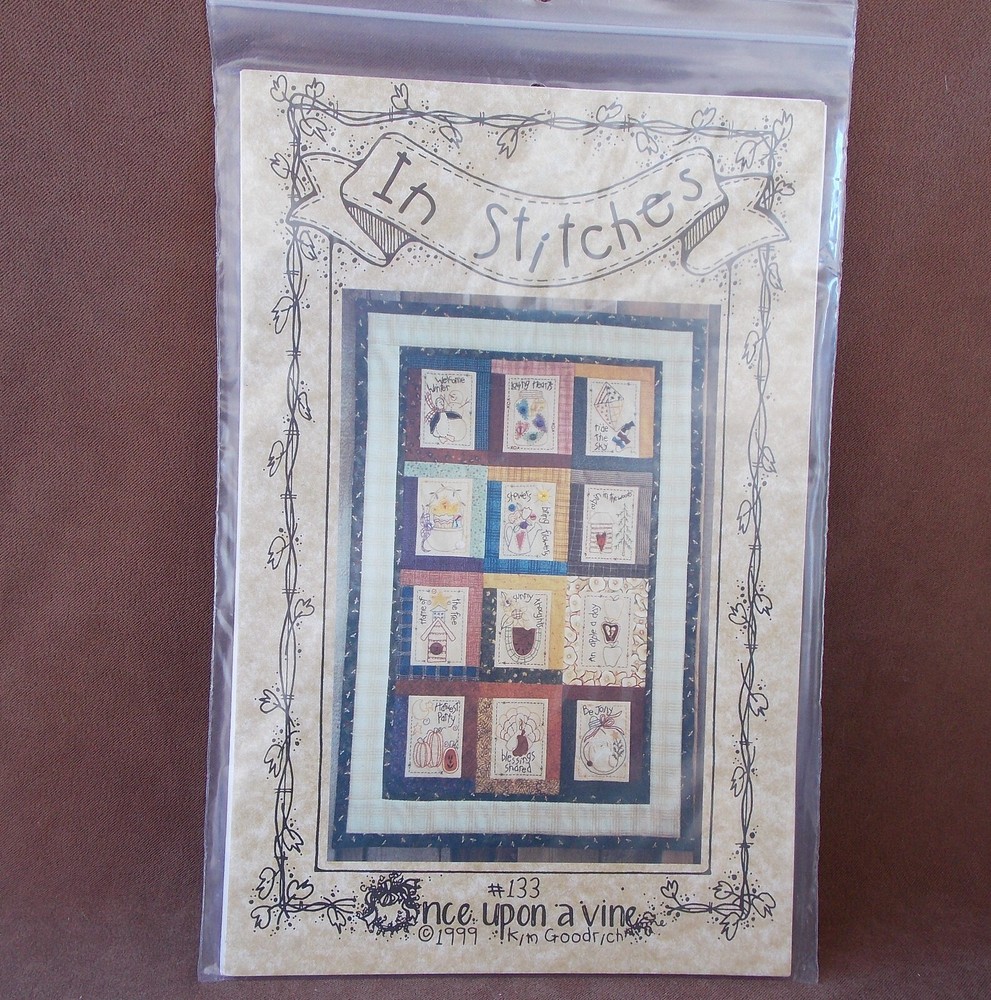 Once Upon a Vine Quilt Pattern In Stitches