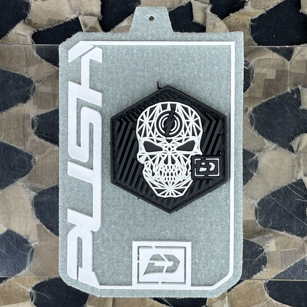 NEW Push Rubberized Patch - Crystal White