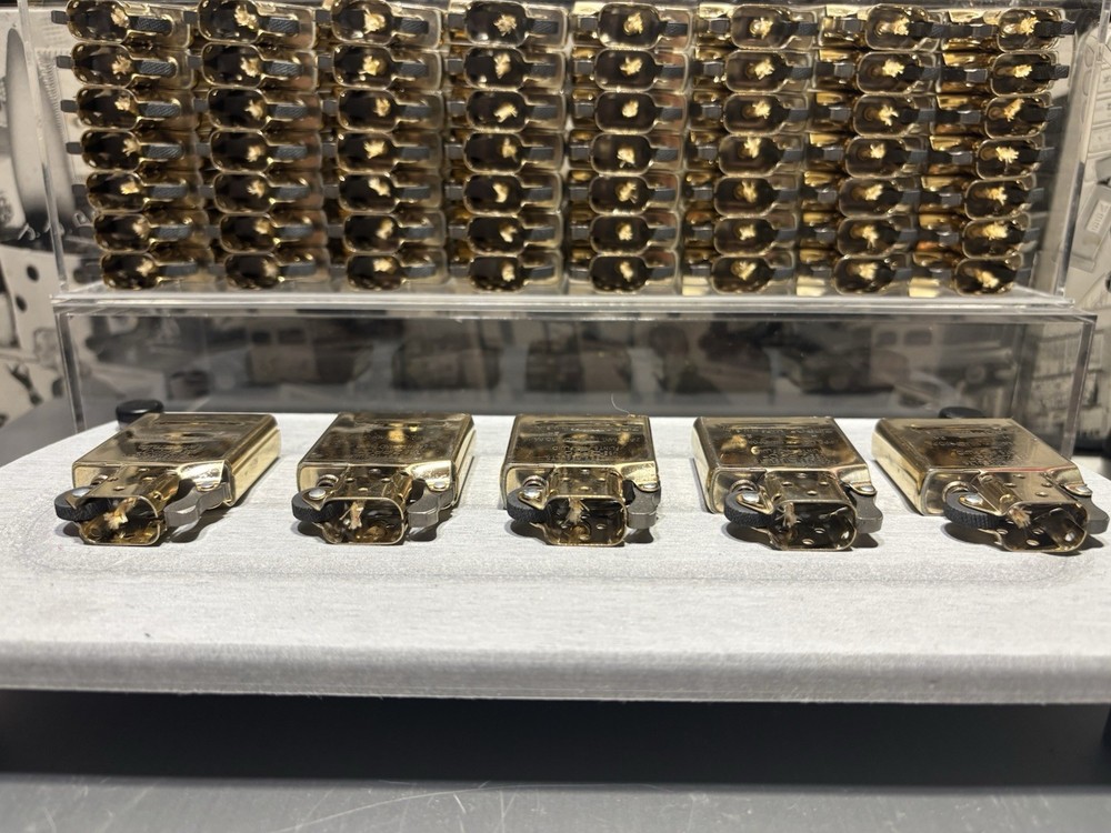 LOT 5 SET BRASS INSIDE 25 YEARS INSERT ONLY INSERT NO/BOX