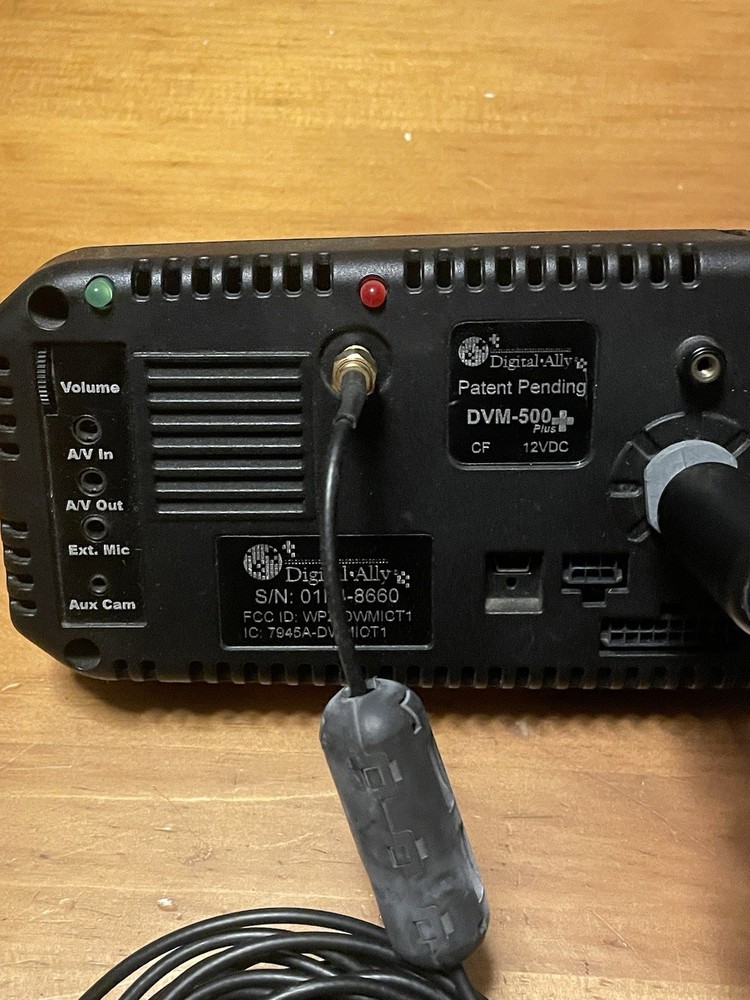 DIGITAL ALLY DVM-500+ DVR MIRROR RECORDER