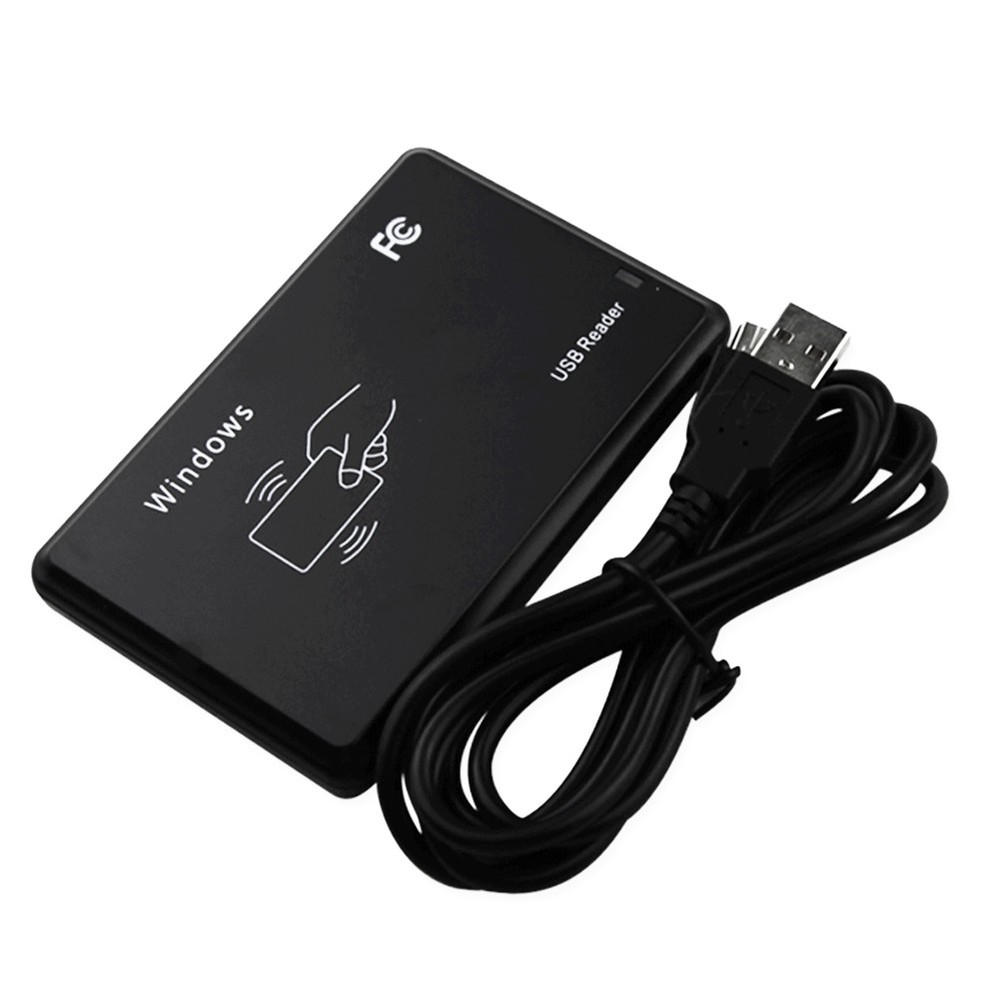 USB RFID Reader 125khz EM4100 ID Contactless Sensitivity Card Reader2747