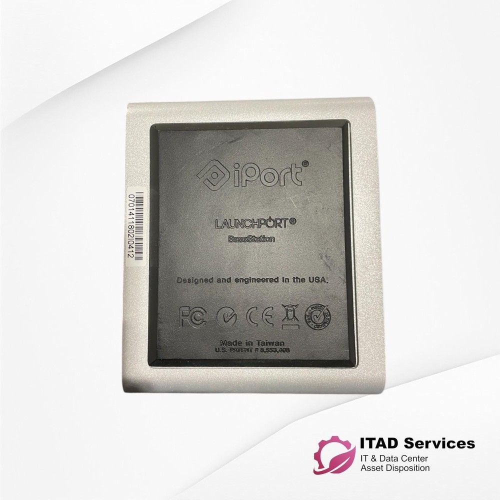IPORT LAUNCHPORT BASE STATION - TESTED - NO AC ADAPTER