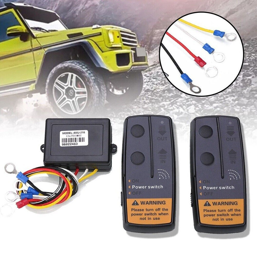 Controller Remote Control Kit For Truck Heavy Duty REMOTE WINCH WIRELESS 12V
