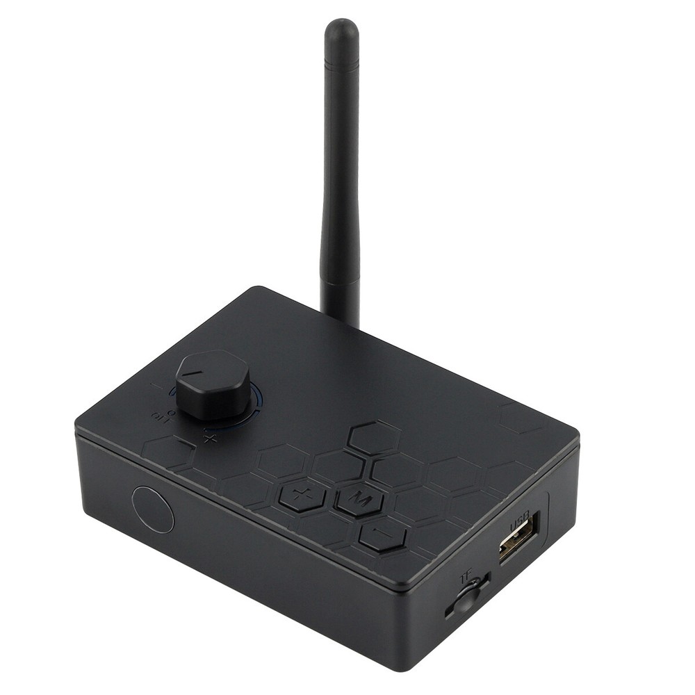 Bluetooth 5.4 Audio Receiver Transmitter FM USB 3.5MM AUX RCA Stereo HIFIAdapter