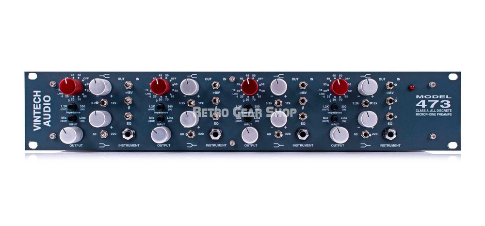 Vintech Audio 473 Microphone Preamplifiers with Equalizer