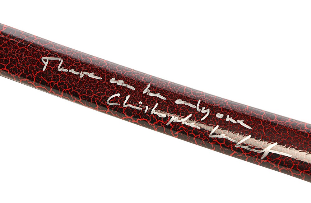 Highlander Replica Ramirez Katana Sword Autographed by Christopher Lambert