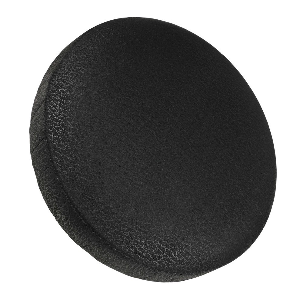 Practical Black Round Chair Cover Elastic Sponge Padding Stool Cushion Protector