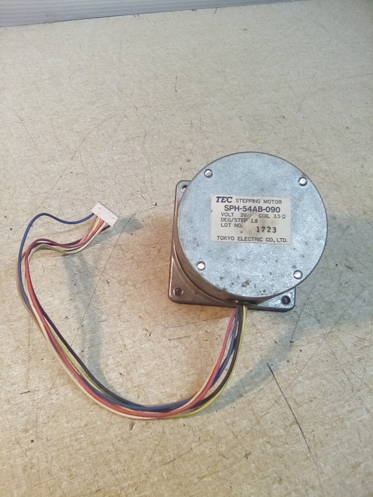 TEC SPH-54AB-090 Stepping Motor 3V 1.8°