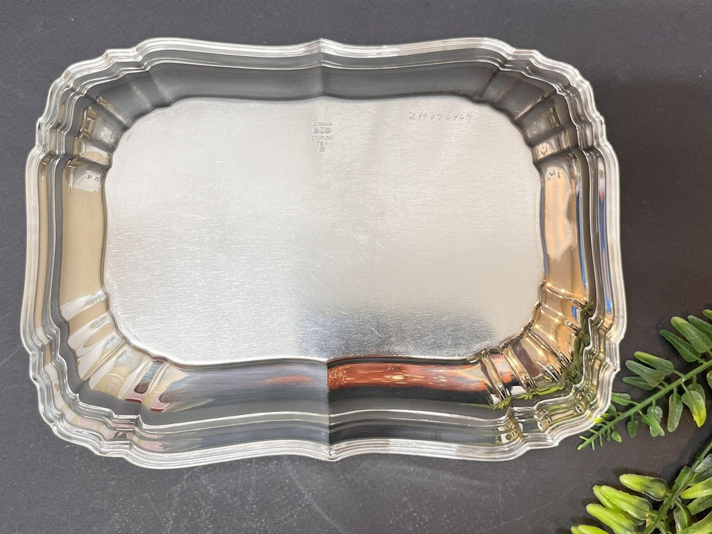 Gorham Sterling Silver Vegetables Dish 579 Gr. No Monogram