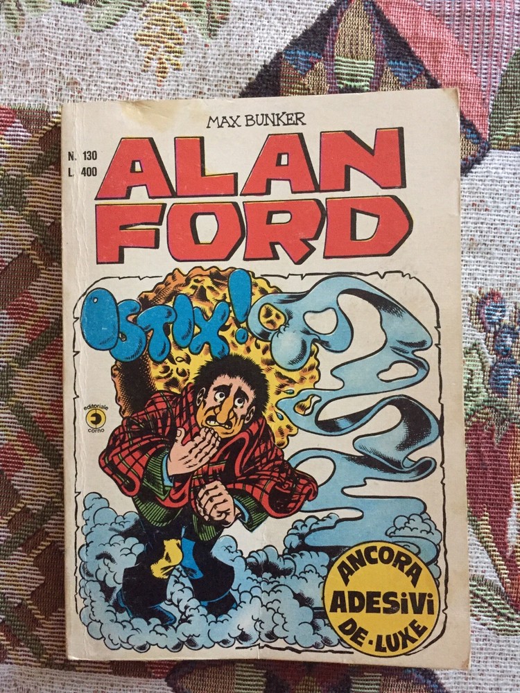 1980 Alan Ford N.130 Ostix With Stickers