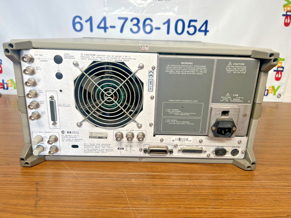 HP 8753D Network Analyzer 30KHz - 3GHz w/ OPT 075