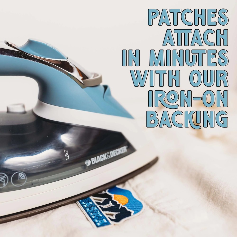 Kenya Iron On Travel Patch