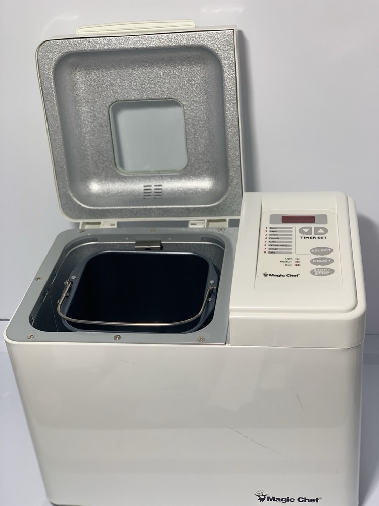 Magic Chef Bread Maker ES1850 Automatic 1.5 lb & Instruction Manual Free Ship