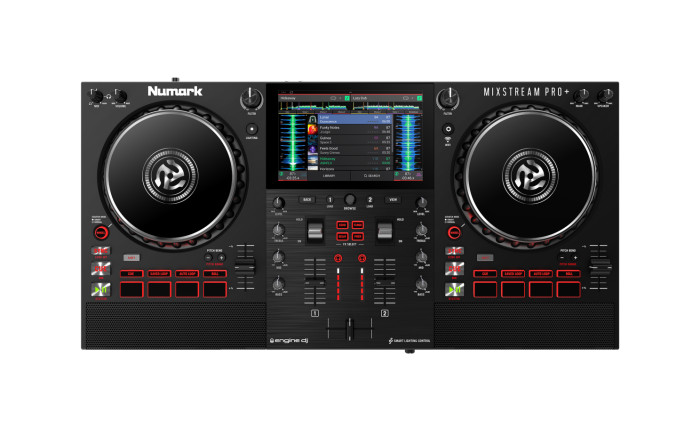 Numark Mixstream Pro+ | Streaming DJ Controller with Wi-Fi