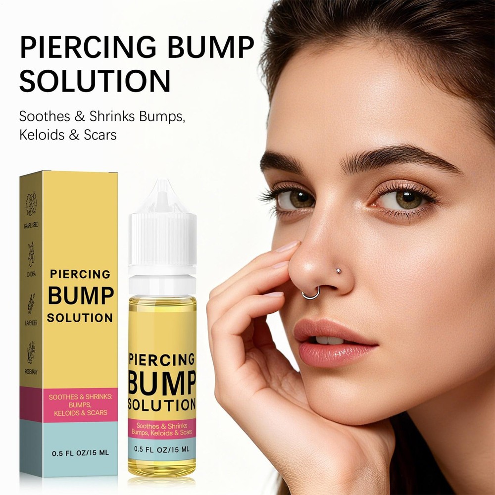 Piercing Aftercare Solution 15ml AntiBacterial Prevent Infection EasyPiercing