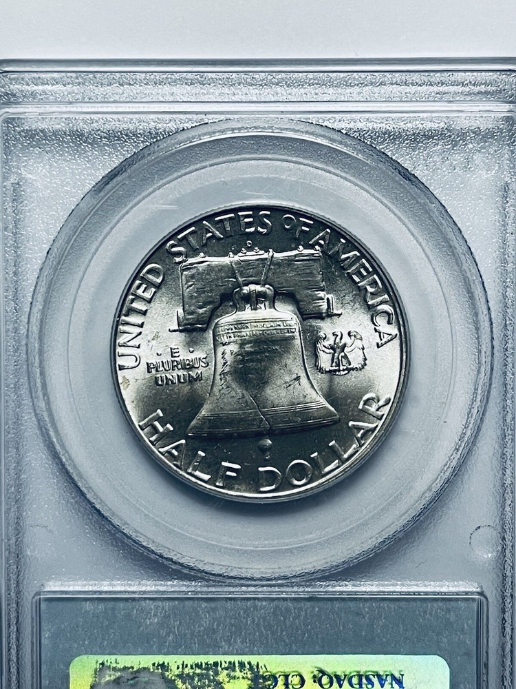 1954-D Franklin Silver Half Dollar PCGS MS64