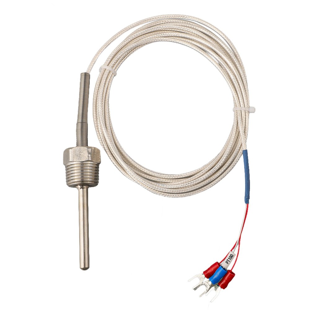 Long Lasting PT1/2 Inch Threaded Pt100 Temperature Sensor for Reliable Readings