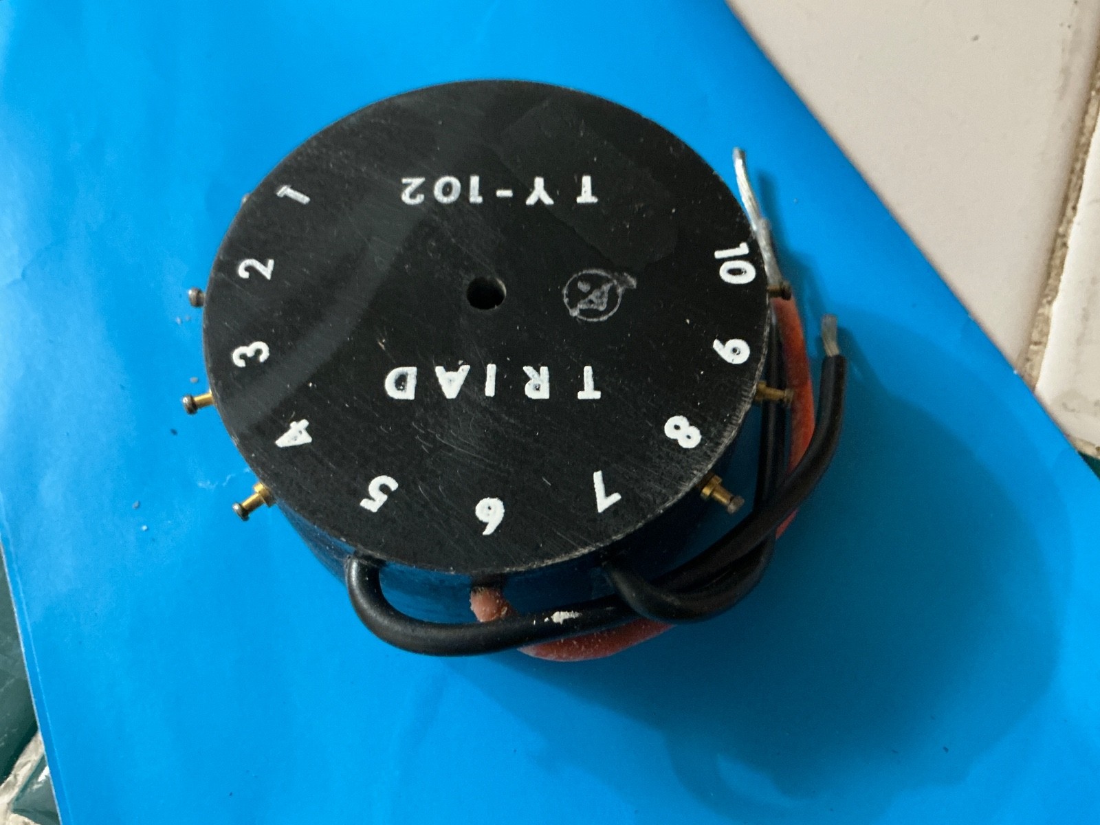 TRIAD TY-102 DC-DC Transformer Input 6.3VDC Output 450VDC