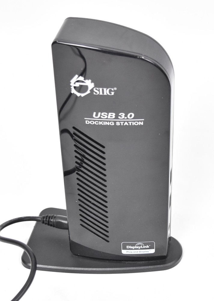 SIIG USB 3.0 Dual Head Docking Station w/ Cables