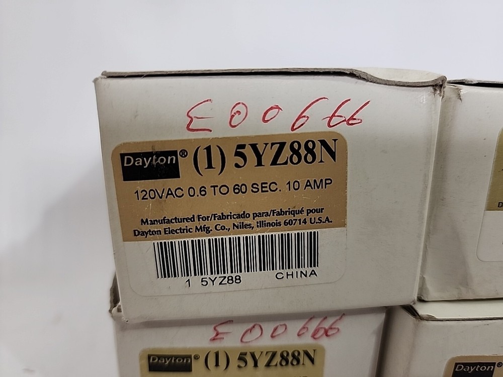 Dayton 5yz88n Time Delay Relay