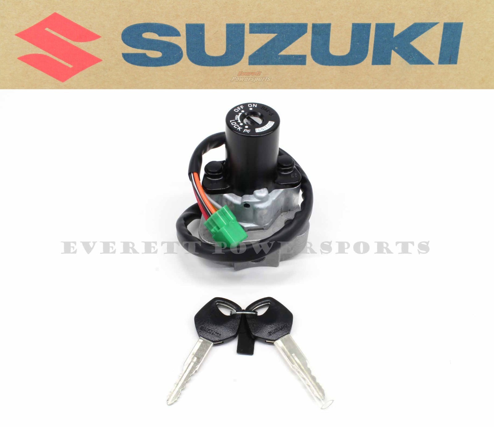 Ignition Switch 99-07 GSX1300 R Hayabusa OEM Genuine Suzuki  Keys Lock GSXR #D27